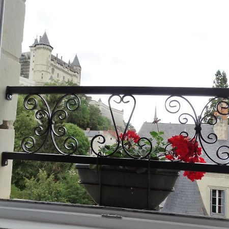 Vue Splendide Sur Chateau Saumur Kültér fotó
