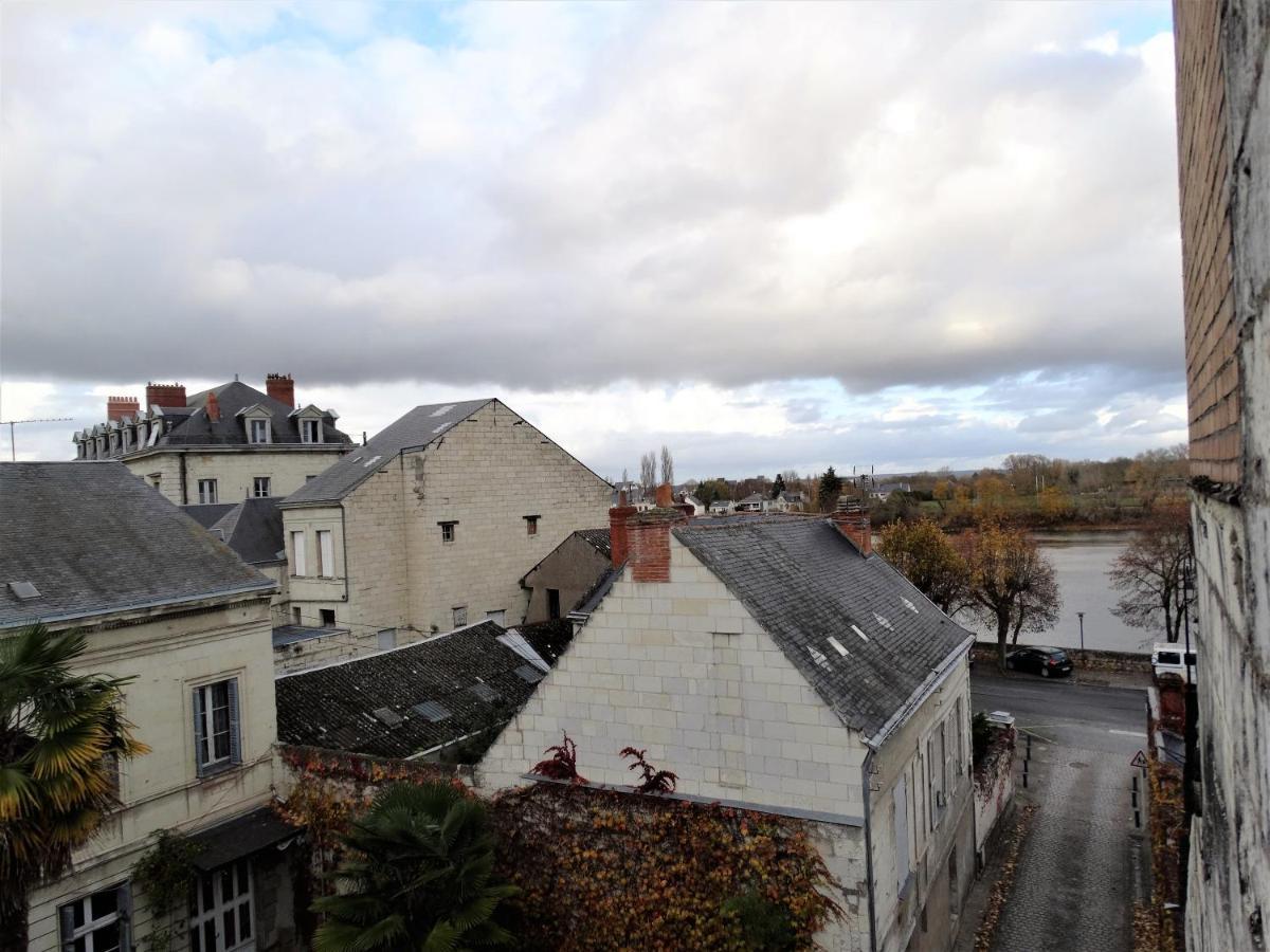 Vue Splendide Sur Chateau Saumur Kültér fotó